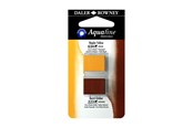 Kunst & Handwerk Ausstattung - Daler-Rowney Aquafine HP Naples Yellow/Burnt Umber - 16-131017019