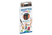 Utensilien zum Schreiben und Zeichnen - Giotto Stilnovo Skin Tones 12 pcs - 11-257400