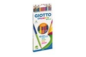 Utensilien zum Schreiben und Zeichnen - Giotto Stilnovo Bicolor 12 pcs - 11-256900
