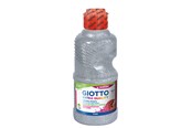 Kunst & Handwerk Ausstattung - Giotto Glitter Paint 250 ml Silver - 12-531202
