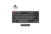 Tastaturen - Keychron Lemokey P1 Pro - Gaming Tastaturen - ohne Numpad - Nordisch - Schwarz - P1P-M3-BO
