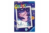 Kreativ-Spiele - Ravensburger CreArt Paint by Number - Axolotl - 255542