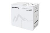 Netzwerk - Kabel - Lanberg bulk cable - 305 m - pantone cool grey 5C - Grau - 305m - LCU6-12CU-0305-S