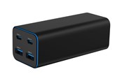 Handys - Adapter und Ladegeräte - Gembird power adapter - 2 x USB-C 2 x 9 pin USB Type A - 100 Watt - TA-UC-2A2C-PD100-01-BK