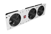 Rack-Gehäuse - Lanberg AK-1506-S - 3U - Vertical Ventilation Panel - AK-1506-S