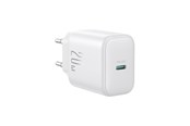 Handys - Adapter und Ladegeräte - Joyroom JR-TCF20 USB-C PD 20W network charger - white - JR-TCF20_W