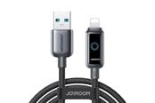USB Kabel - Joyroom S-A55 StarFlight 3A USB-A - Lightning cable 1.2m - black - S-A55 A-L 3A 1.2m black