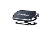 Handys - Anderes Zubehör - Wozinsky Self-Adhesive Magnetic Car Mount 360 for Dashboard Silver (WMH-06) - 5907769300295
