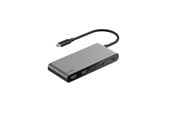 Dockingstationen - Belkin Connect 7-in-1 USB-C Hub with Dual USB-C Ports - Silver - AVC023HQSGY