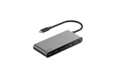 Dockingstationen - Belkin Connect 7-in-1 USB-C Hub with Dual USB-C Ports - Silver - INC024HQSGY