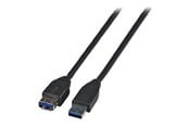 USB Kabel - EFB NORDIC EFB-Elektronik - USB extension cable - USB Type A to USB Type A - 1.8 m - K5237.1,8