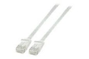 Netzwerk - Kabel - EFB NORDIC EFB-Elektronik patch cable - 50 cm - white - Weiß - 0.5m - K8107WS.0,5