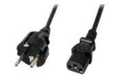 Stromkabel (Intern) - EFB NORDIC EFB-Elektronik - power cable - power CEE 7/7 to power IEC 60320 C13 - 3 m - EK508SW.3