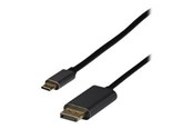 Display Kabel - EFB NORDIC EFB-Elektronik - video adapter cable - 24 pin USB-C to DisplayPort - 2 m - EBUSBC-DP14K.2