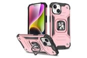 Handys - Cover & Cases - Wozinsky Armored case with a finger holder for iPhone 15 Plus Ring Armor - gold - 9145576280621