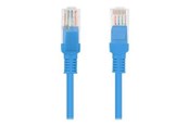 Netzwerk - Kabel - Lanberg patch cable - 10 m - blue RAL 5012 - Blau - 10m - PCU5-10CC-1000-B