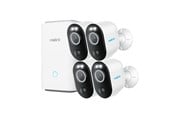 Smart-Home - REOLINK Home Hub + 4x Argus 3 Pro 2K | 4MP | Batte - Home Hub with 4x Argus 3 Pro
