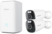 Smart-Home - REOLINK Hub with 2x Argus Eco Ultra 4K | 8MP | Battery | IP66 - Home Hub with 2x Argus Eco Ultra