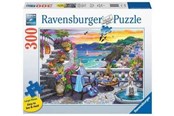Puzzle - Ravensburger Jigsaw Puzzle Santorini Sunset 300 Pieces. - 171309