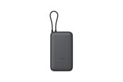 Powerbank (Akku) - Xiaomi Power Bank 20000 (Integrated Cable) - Dark Grey Powerbank (Akku) - Grau - 20000 mAh - BHR9740GL