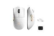 Maus - MCHOSE K7 Ultra Lightweight Wireless - Gaming Maus (Weiß) - MC-K7-11