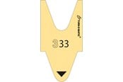 Papier, Fotopapier und Etiketten - METO Yellow  T80 tickets for D80 dispenser - 39648160