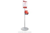 Papier, Fotopapier und Etiketten - METO Floor stand base floor plate + snap frame - 39588502