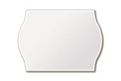 Papier, Fotopapier und Etiketten - METO Price labels 26x16 white deep freeze 6 rls/1000 - 9517185