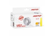 Papier, Fotopapier und Etiketten - METO Price labels 22x12 flour orange 6 rls/1000 - 30007269