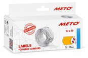 Papier, Fotopapier und Etiketten - METO Price labels 32x19 flour orange 5 rls/1000 - 30007362