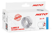 Papier, Fotopapier und Etiketten - METO Price labels 32x19 white 5 rls/1000 - 30007366