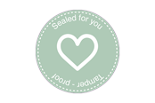Papier, Fotopapier und Etiketten - METO Sealing secure label Ø33mm heart - 30011962