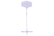 Papier, Fotopapier und Etiketten - METO Plastic fasteners PP fine nature 40mm - 9121309