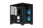 Gehäuse - Fractal Design Pop 2 Vision Black RGB - Gehäuse - Miditower - Schwarz - FD-C-POV2A-02