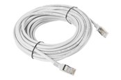 Netzwerk - Kabel - Lanberg patch cable - 10 m - grey RAL 7035 - Grau - 10m - PCU6-10CC-1000-S