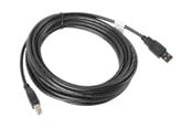 USB Kabel - Lanberg - USB cable - USB to USB Type B - 5 m - CA-USBA-10CC-0050-BK