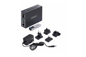 Repeater, boosters, bridges & Transceiver - StarTech.com - fibre media converter - 10Mb LAN 100Mb LAN 1GbE - TAA Compliant - MCM1110SMLC40