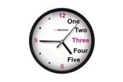 Einrichtung - Esperanza PRAGUE - clock - quartz - wall mountable - 20 cm - EHC014K - 5901299929926