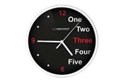 Einrichtung - Esperanza PRAGUE - clock - quartz - wall mountable - EHC014W - 5901299929940