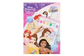 Kreativ-Spiele - Canenco Disney Princess Watercolour Paint Set Book - incl. Brush - DP24355
