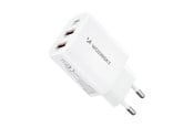 Handys - Adapter und Ladegeräte - Wozinsky CWCUCW 30W USB-C / 2 x USB-A AC Charger - White - 5907769308567