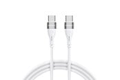 USB Kabel - Wozinsky WSTCC2 USB-C / USB-C PD 65W 2 m Cable - White - 5907769308802