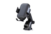 Handys - Anderes Zubehör - Wozinsky WUMID Phone Holder with Inductive Charger 15W for Car Dashboard - Black - 5907769308857