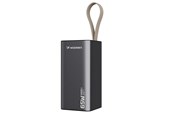 Powerbank (Akku) - Wozinsky Powerbank K65+ 65 W 2 x USB-C 1 x USB-A - Grey - 30000 mAh - 5907769364457