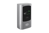 Powerbank (Akku) - Puro 45W 10000mAh USB-A USB-C Power Bank with Display - Grey - 10000 mAh - PUFCBB100P10DKGR