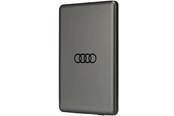 Powerbank (Akku) - Audi Big Logo MagSafe inductive 15W 5000mAh - Grey Powerbank (Akku) - Grau - 5000 mAh - 6955250226493