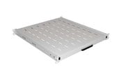 Rack-Gehäuse - Lanberg - rack sliding shelf - 445 x 500 mm load capacity up to 35 kg 4-point mounting - 1U - AK-1021-S