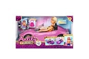 Dolls & Accessories - Masen Toys Doll in pink sports car - 17071