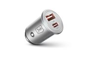 Handys - Adapter und Ladegeräte - 3mk Hyper Car Charger 30W - 5903108464574