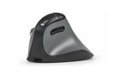 Maus - Bakker Elkhuizen FastForward - vertical mouse - 2.4 GHz USB-C Bluetooth 5.1 - dark grey black - Vertical mouse (Grau) - BNEFFP3MVM